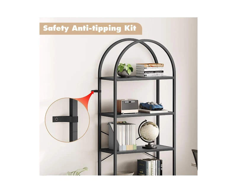 gaomon Arched bookshelf