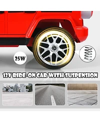 12V Mercedes-Benz G63 Licensed Kids Ride On Car with Remote Control