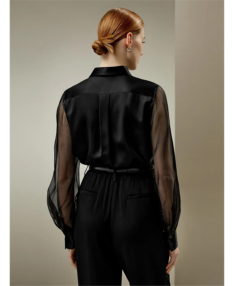 Ethereal Silk Shirt for Women