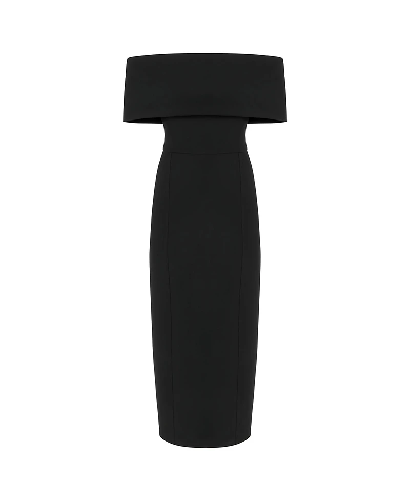 Nocturne Women's Off-The-Shoulder Midi Dress