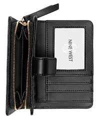 Nine West Women's Lockup 9 French Wallet