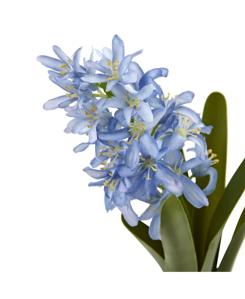 Slickblue Lovely Hyacinth Artificial Flower for Fresh Decor (Set of 4)