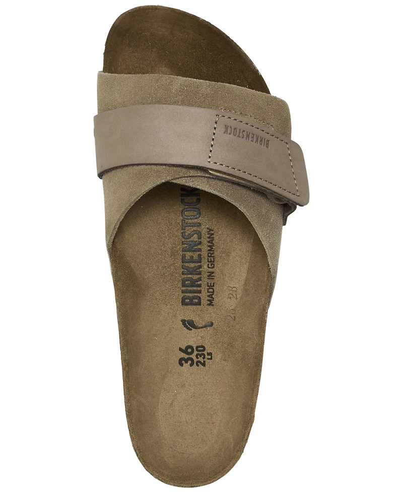 Birkenstock Women's Oita Suede Leather Slide Sandals from Finish Line