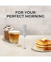 Powerful Mini Milk Frother Handheld - Electric Hand Mixer
