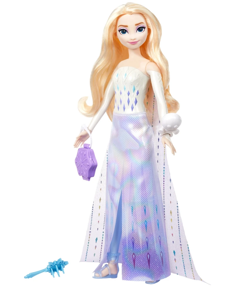 Disney Frozen Spin Reveal Elsa Fashion Doll Accessories with 11 Surprises