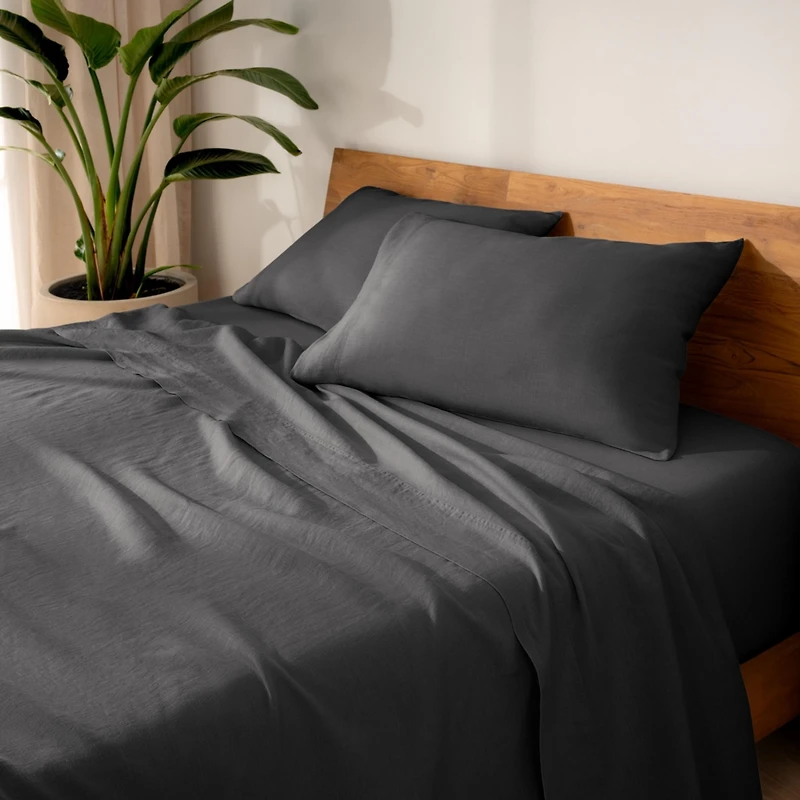 Bare Home Linen Sheet Set King