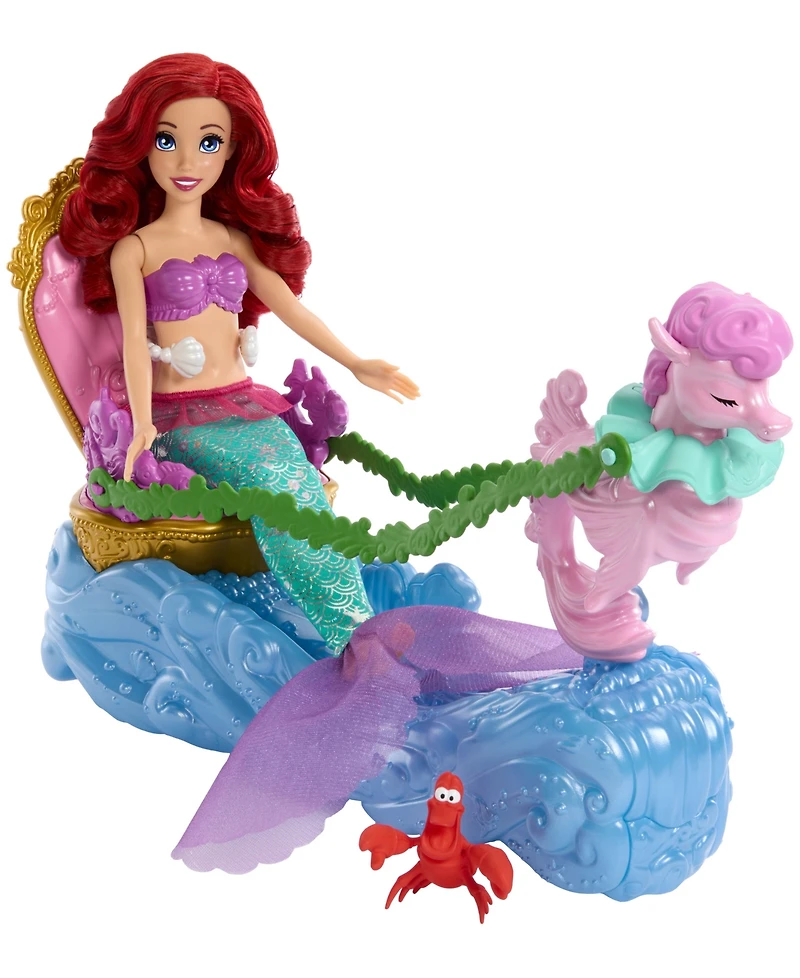 Disney Princess Ariel's Rolling Chariot with Mermaid Fashion Doll