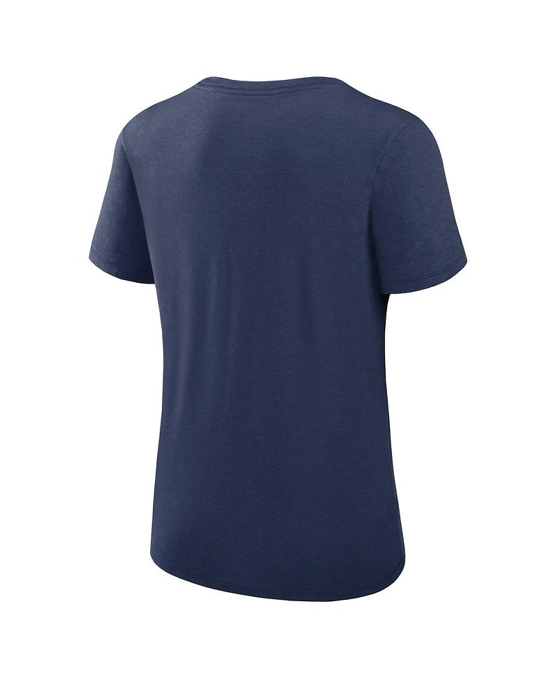 Nike Women's Navy Tampa Bay Rays Authentic Collection Performance Scoop Neck T-Shirt