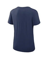 Nike Women's Navy Tampa Bay Rays Authentic Collection Performance Scoop Neck T-Shirt