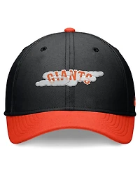 Nike Men's Black/Orange San Francisco Giants 2024 City Connect Swoosh Flex Hat