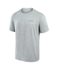 Fanatics Men's Gray Los Angeles Chargers Front Office Tech T-Shirt