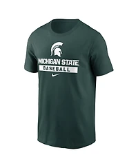Nike Men's Green Michigan State Spartans Baseball T-Shirt
