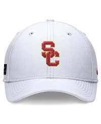 Nike Men's White Usc Trojans 2024 On-Field Swoosh Flex Hat