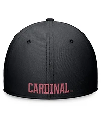 Nike Men's Black Stanford Cardinal 2024 On-Field Swoosh Flex Hat