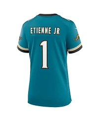 Nike Women's Travis Etienne Jr Teal Jacksonville Jaguars Prowler Throwback Game Jersey