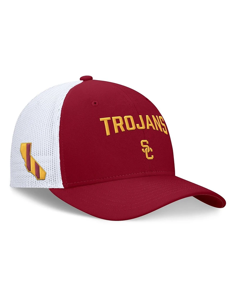 Nike Men's Cardinal/White Usc Trojans Primetime City Trucker Adjustable Hat