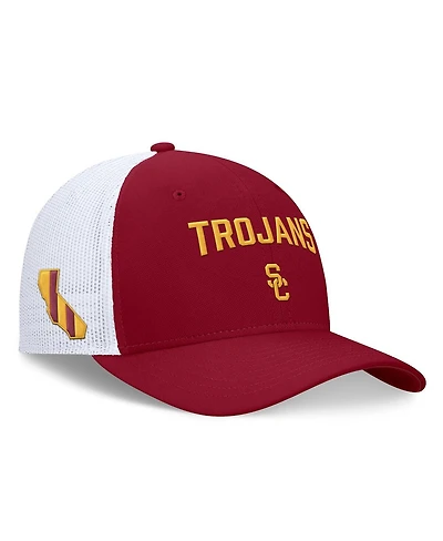 Nike Men's Cardinal/White Usc Trojans Primetime City Trucker Adjustable Hat