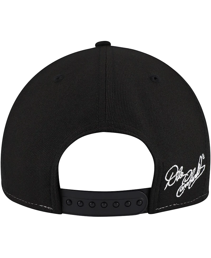 New Era Men's Red Dale Earnhardt the Intimidator 9FORTY Snapback Hat