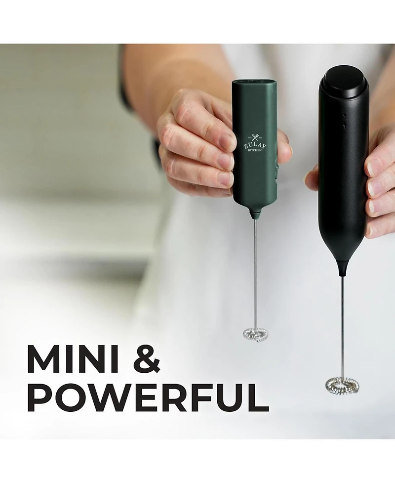 Powerful Mini Milk Frother Handheld - Electric Hand Mixer
