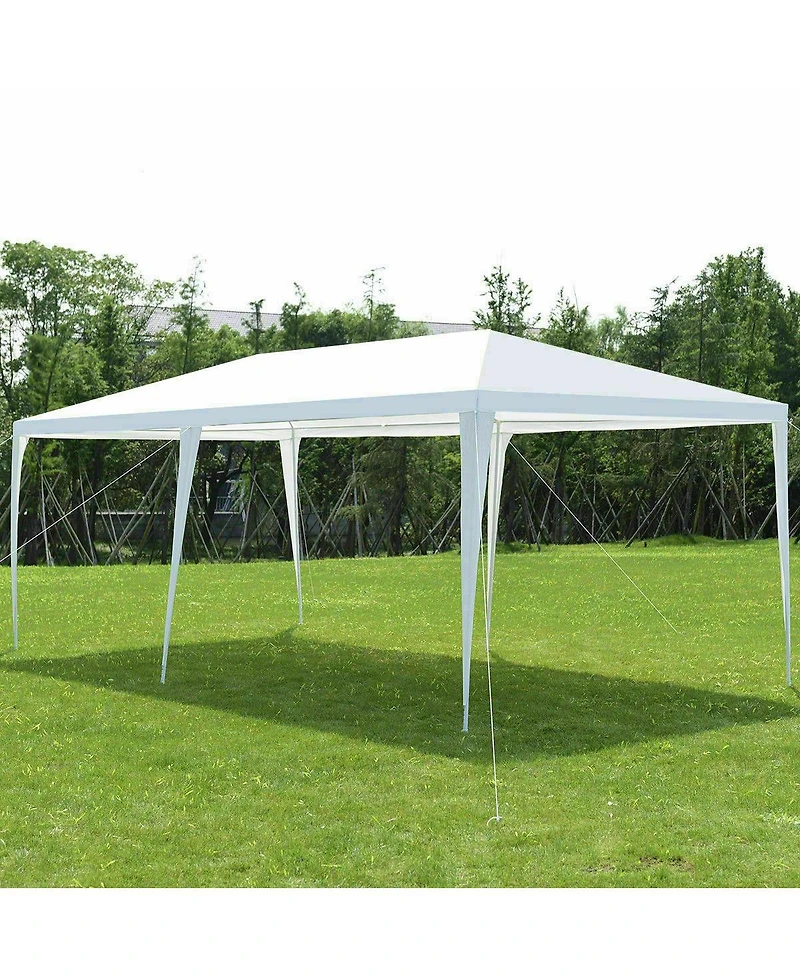 Skonyon 10 x 20 Feet Outdoor Party Wedding Canopy Tent with Removable Walls and Carry Bag