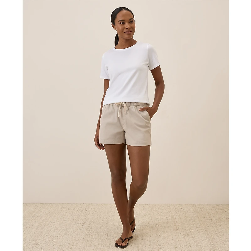 Pact Women's Organic Cotton Softspun Crew Neck Tee