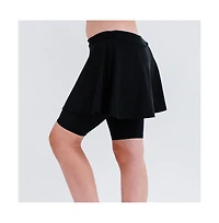 Calypsa Big Girls Midi Swim Skort