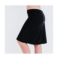 Calypsa Big Girls Knee Length Swim Skort