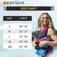 Body Glove Phantom Women's Life Jacket Uscg Approved