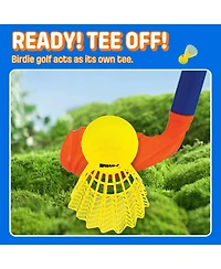 Birdie Golf Set Backyard Golf Game for Kids and Adults, Active Play Outdoor Golf Game Set for Family Fun on The Lawn