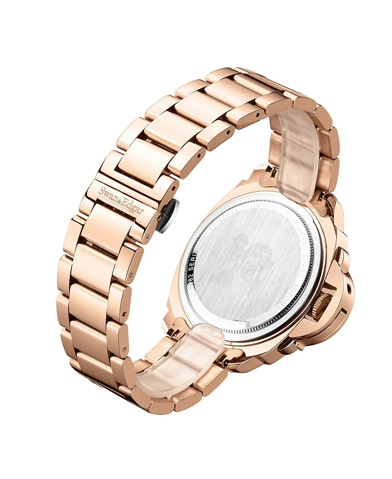 SE01091 Swan & Edgar Hand Assembled Grand Speed Automatic Rose