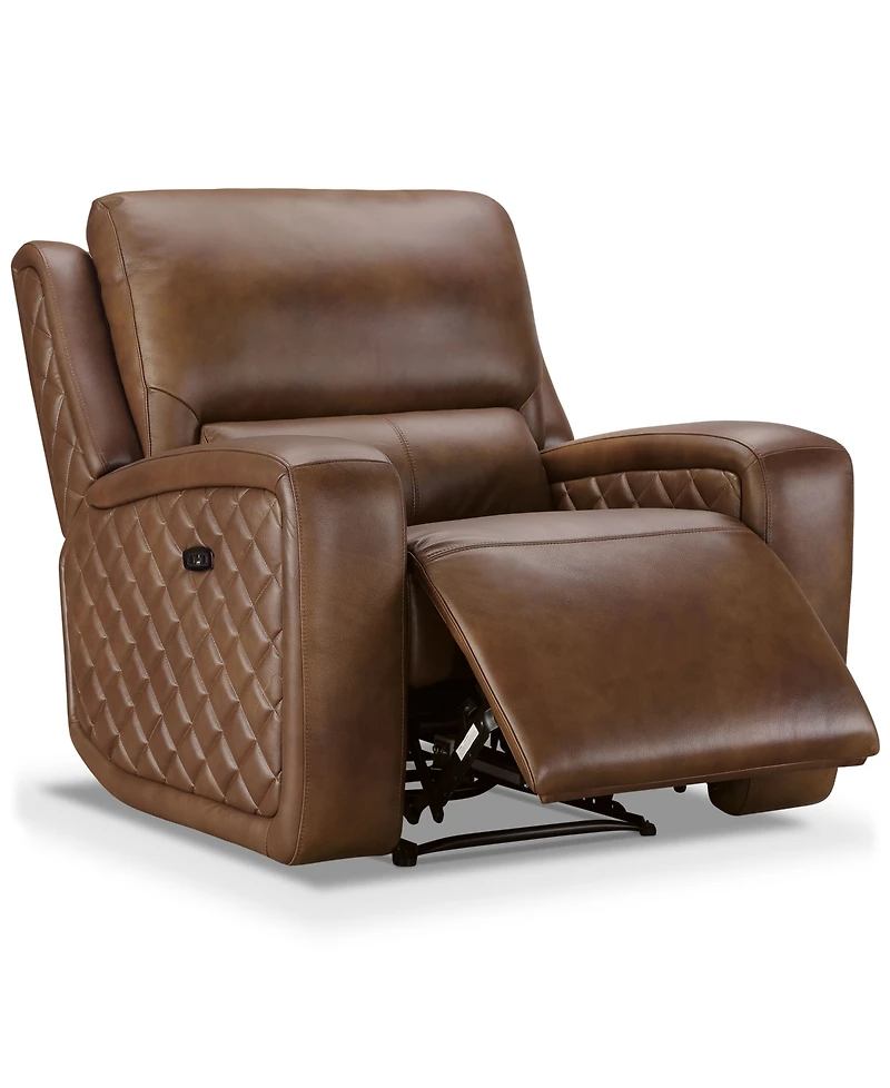 Abbyson Living 41" Leather Power Reclining Chair