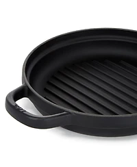BergHOFF Graphite Enamel Cast Iron Round Grill Pan 10.25"