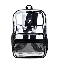 J World Clear Transparent Tpu Backpack for School