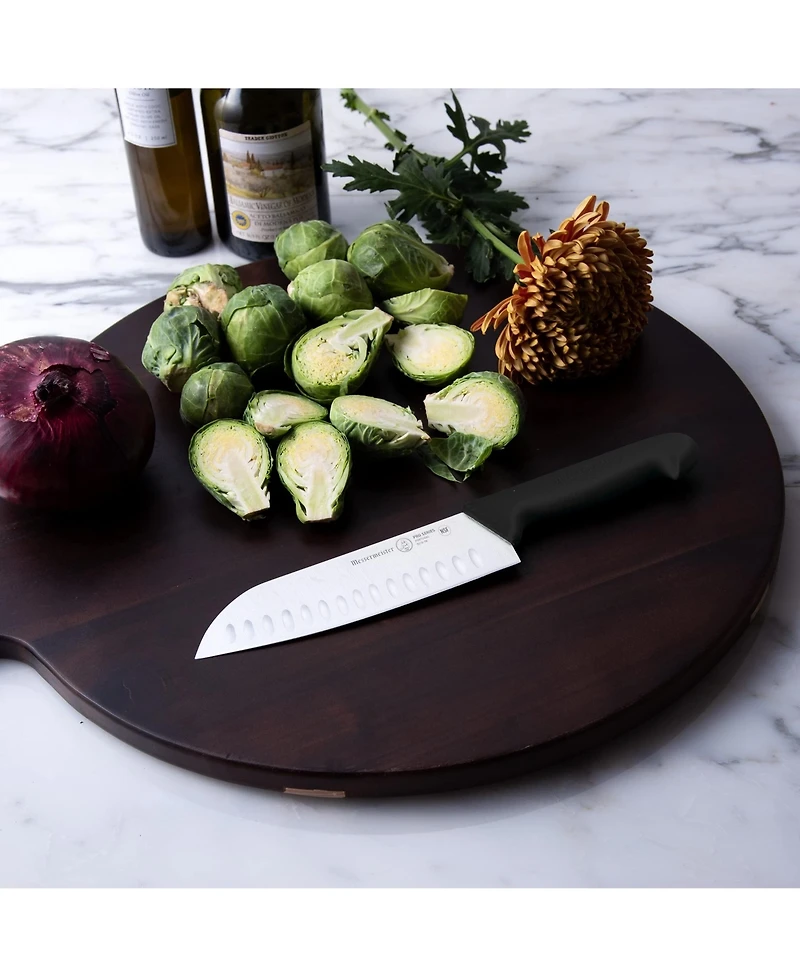 Messermeister Pro Series Kullens Santoku Knife, 7"