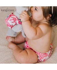 Kanga Care Rumparooz Reusable Baby Doll Diaper Set (2pk) for 10-16 Inch Dolls