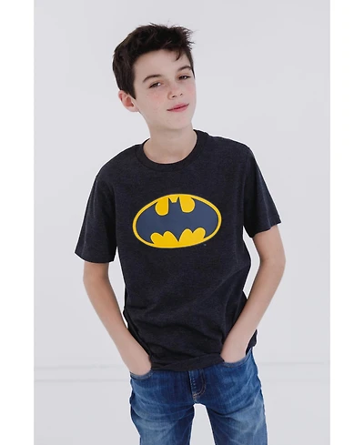 Dc Comics Toddler Boys Justice League Batman Superman Wonder Woman Matching Family T-Shirt to Adult