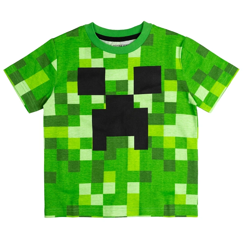 Minecraft Boys 3 Pack T-Shirts