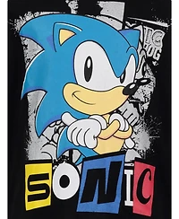 Sega Boys Sonic the Hedgehog 2 Pack T-Shirts to