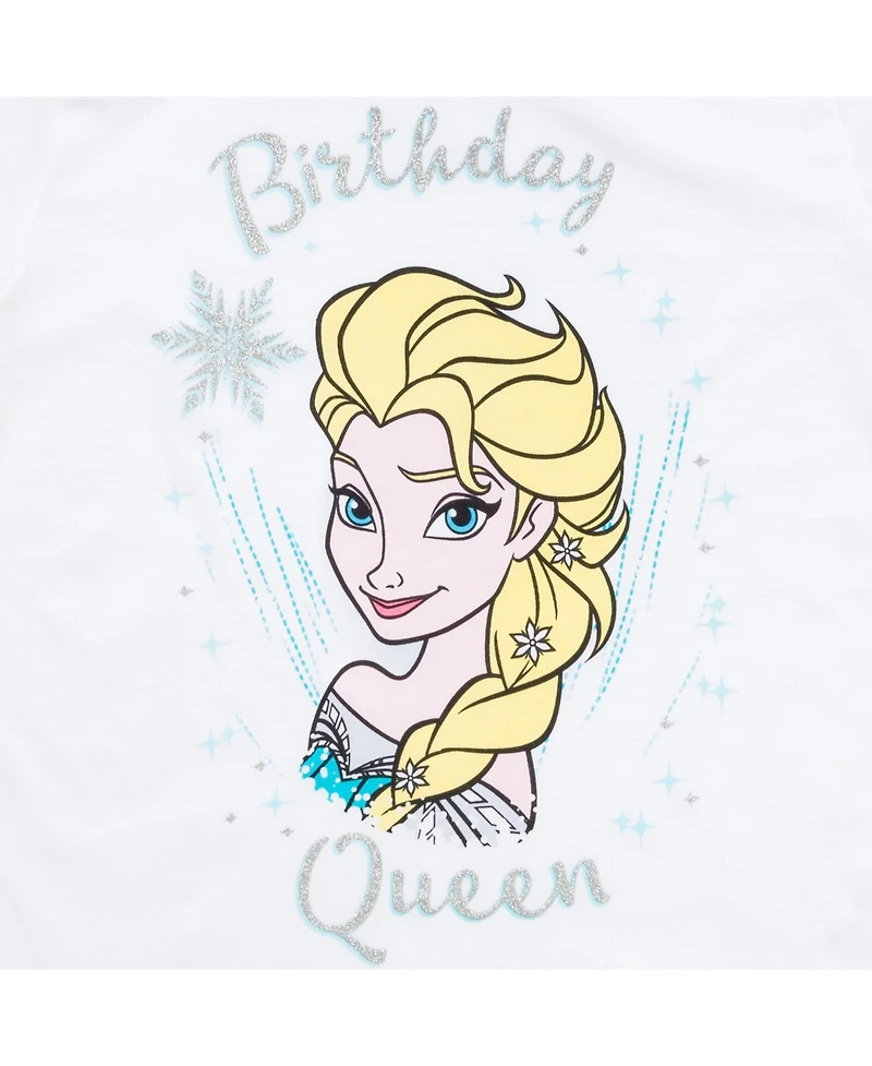 Frozen Toddler Girls Elsa Birthday T-Shirt to
