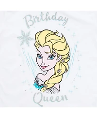 Frozen Toddler Girls Elsa Birthday T-Shirt to