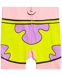SpongeBob SquarePants Toddler Boys Patrick Zip Up Cosplay Costume Coverall to