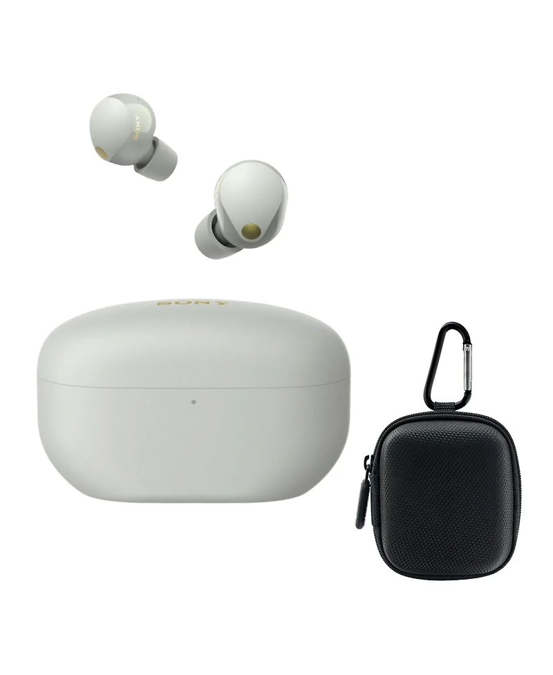 Sony Wf-1000XM5 Truly Wireless Noise Canceling Earbuds (Silver) with Earbud Case