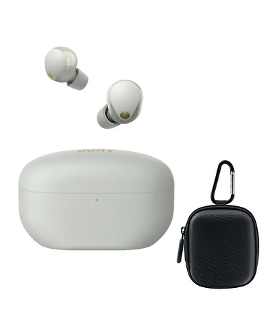 Sony Wf-1000XM5 Truly Wireless Noise Canceling Earbuds (Silver) with Earbud Case