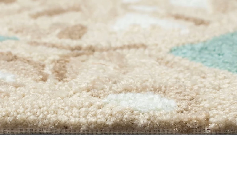 Liora Manne' Capri Sea Biscuit 2'x8' Runner Area Rug