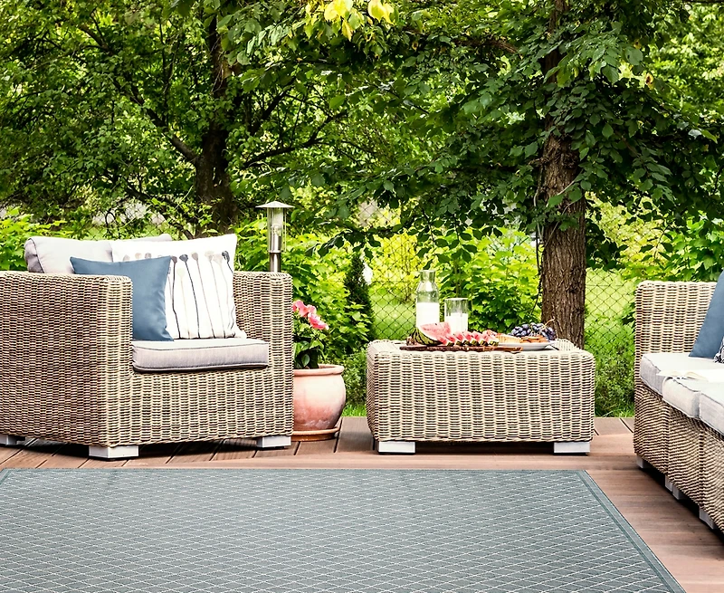 Liora Manne' Carmel Diamonds 7'10"x9'10" Area Rug