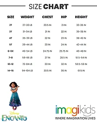 Encanto Toddler Girls Mirabel T-Shirt Dress and Leggings Outfit Set