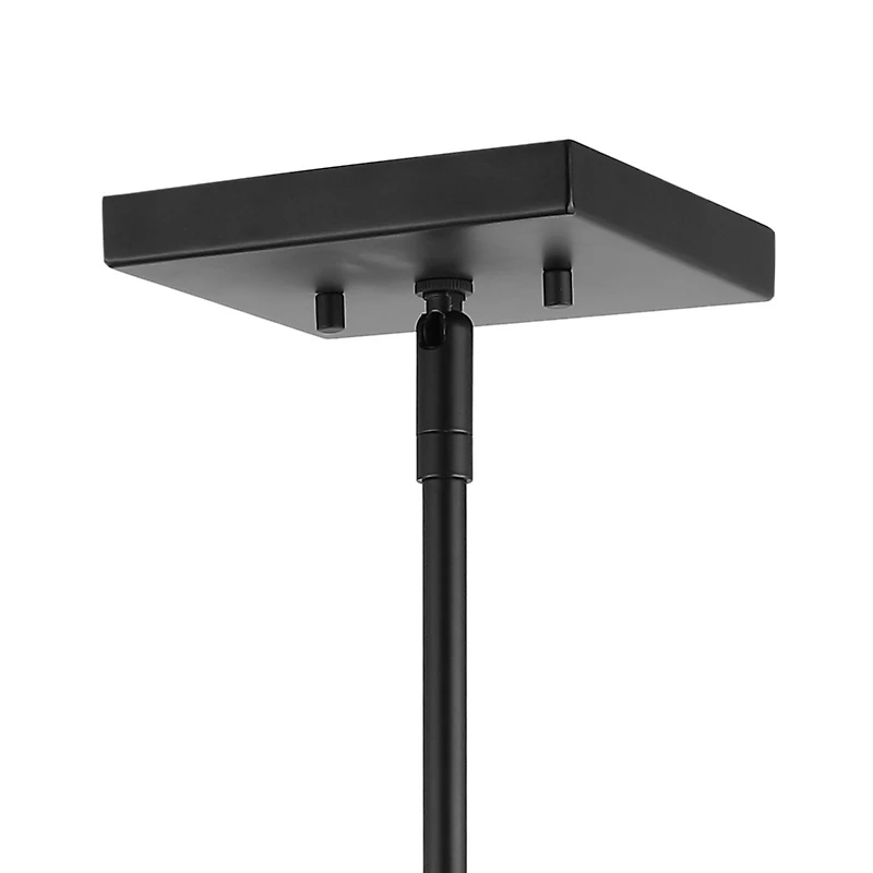 Jonathan Y Amara Industrial Farmhouse Iron/Glass Led Pendant