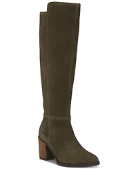 Lucky Brand Women's Bonnay Extra Wide Calf Knee-High Dress Boots