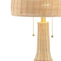 Jonathan Y Joanie Bohemian Rustic Iron Led Table Lamp