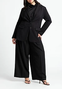 Eloquii Women's Plus The Ultimate Stretch Long Two Button Blazer